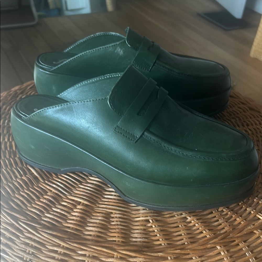 Free People Platform Loafer Mules